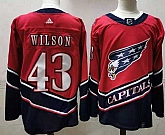 Capitals 43 Tom Wilson Red 2020-21 Reverse Retro Adidas Jersey,baseball caps,new era cap wholesale,wholesale hats